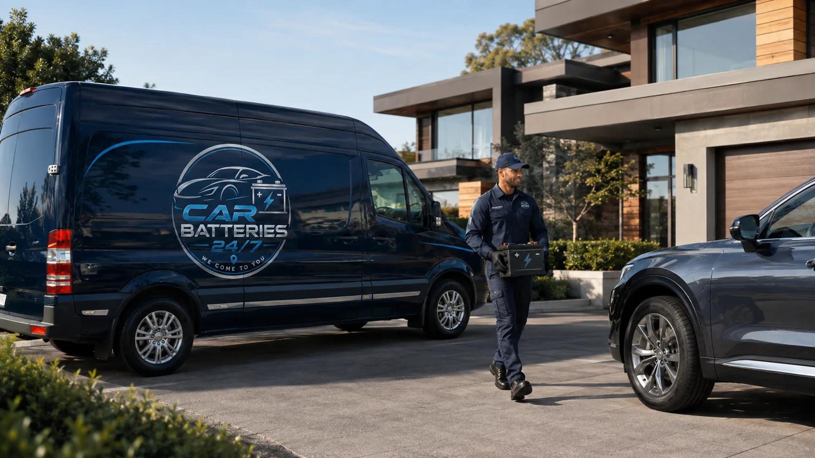 Choosing the correct car battery for a vehicle before mobile fitment